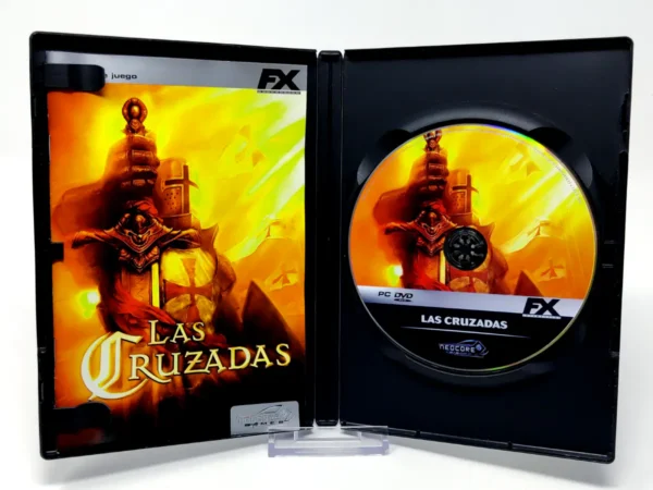 Interior del juego Las Cruzadas (ESP) para PC con disco y manual