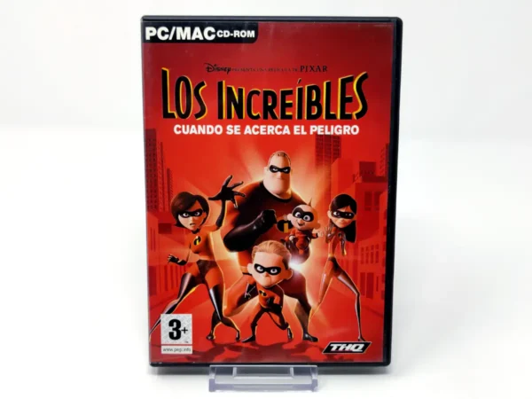 Portada de Los Increibles: Cuando se Acerca el Peligro (ESP) para PC, edición PAL España, de segunda mano