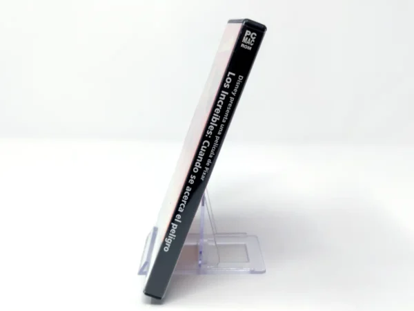 Lateral de la caja de Los Increibles: Cuando se Acerca el Peligro (ESP) para PC
