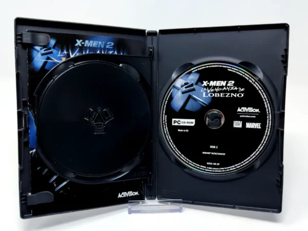 Lateral de la caja de X-Men 2: La Venganza de Lobezno (ESP) (Best of Activision) para PC