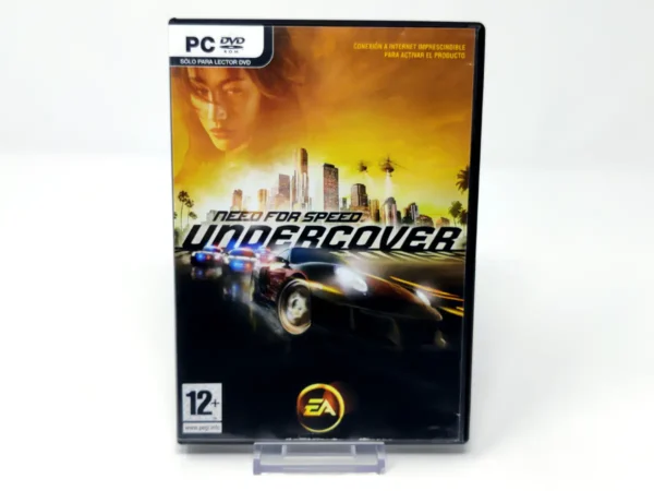 Portada de Need For Speed Undercover (ESP) para PC, edición PAL España, de segunda mano
