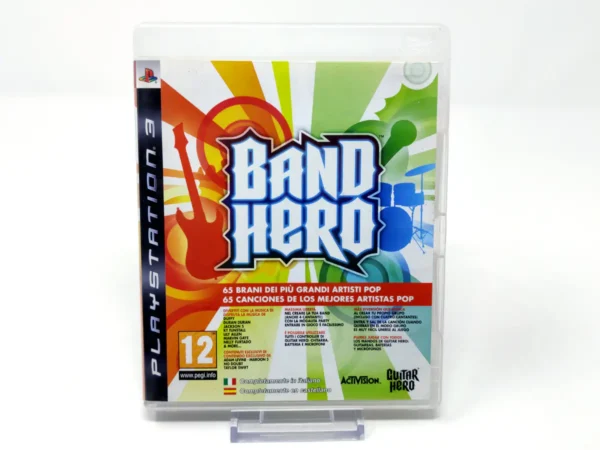 Portada de Band Hero (ESP) para PlayStation 3, edición PAL España, de segunda mano