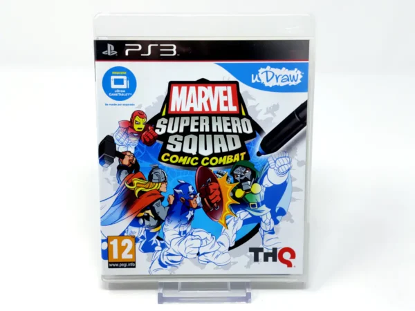Portada de Marvel Super Hero Squad: Comic Combat (ESP) para PlayStation 3, edición PAL España, de segunda mano
