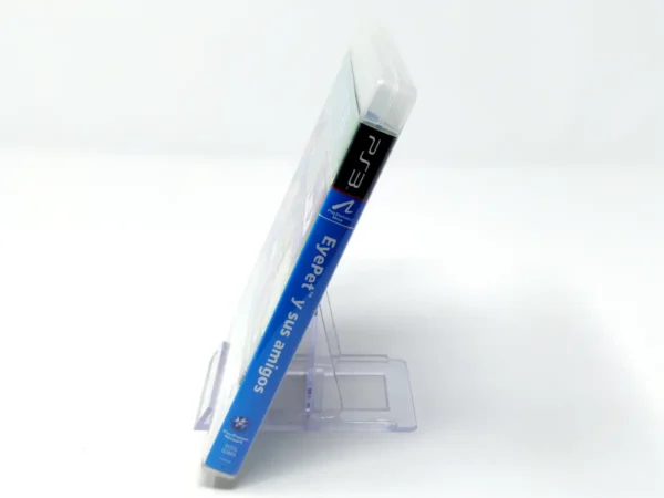 Lateral de la caja de EyePet y sus Amigos (ESP) para PlayStation 3