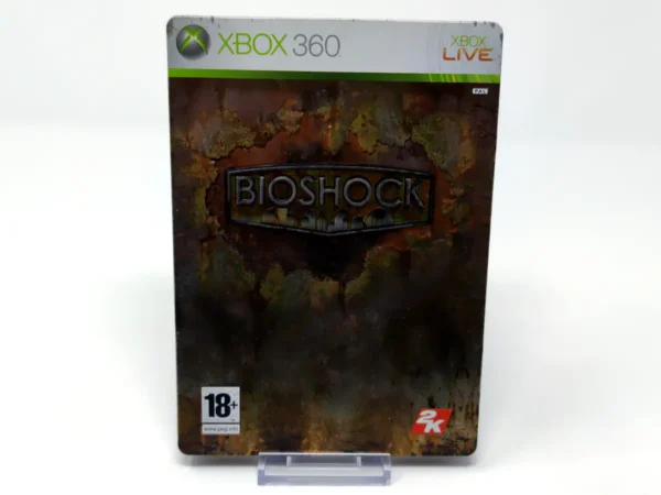 BioShock (FRA) (Steelbook) (Carátula) para XBOX 360, edición PAL Francia, de segunda mano