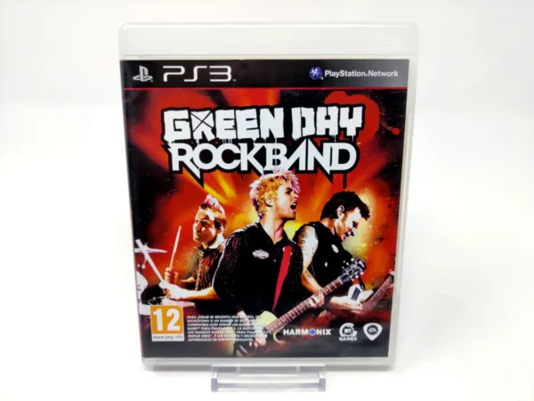Portada de Green Day: Rock Band (ESP) para PlayStation 3, edición PAL España, de segunda mano