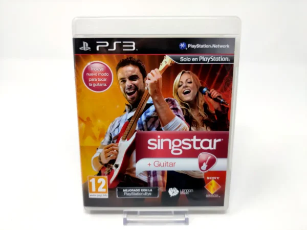 Portada de SingStar Guitar (ESP) para PlayStation 3, edición PAL España, de segunda mano