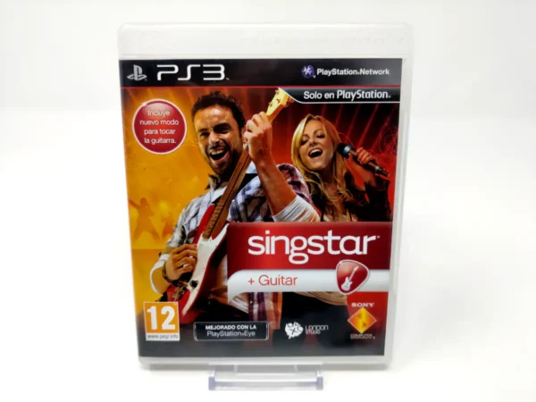 Portada de SingStar Guitar (ESP) (Promo) para PlayStation 3, edición PAL España, de segunda mano