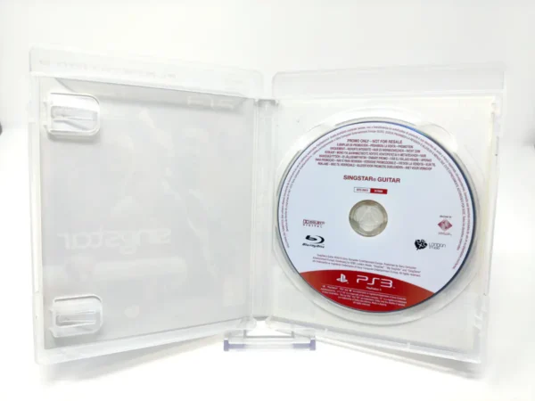 Lateral de la caja de SingStar Guitar (ESP) (Promo) para PlayStation 3