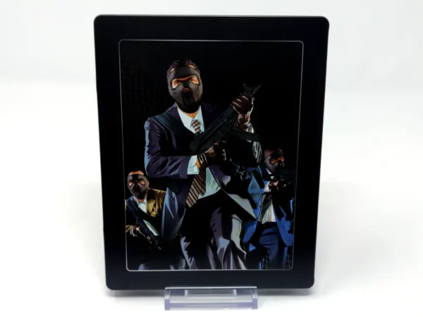 Parte trasera de Grand Theft Auto V (ESP) (Steelbook) para PlayStation 3, edición PAL España
