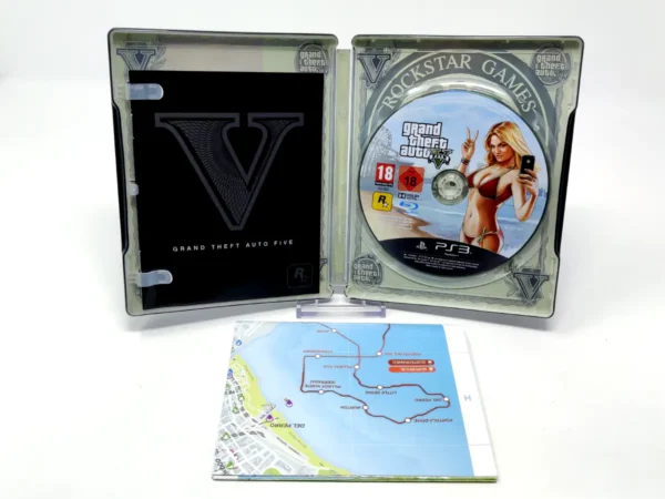 Detalle de Grand Theft Auto V (ESP) (Steelbook) para PlayStation 3