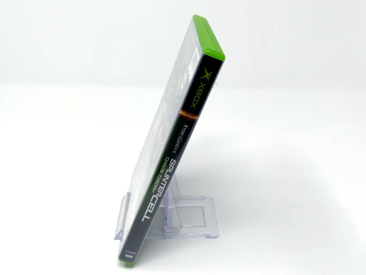 Lateral de la caja de Tom Clancy's Splinter Cell Chaos Theory (ESP) para XBOX