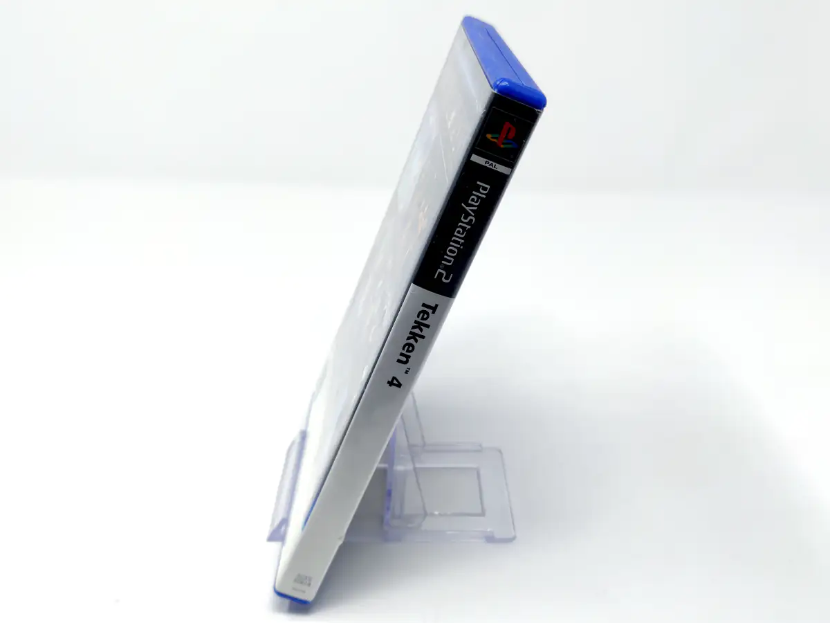 Lateral de la caja de Tekken 4 (ESP) para PlayStation 2