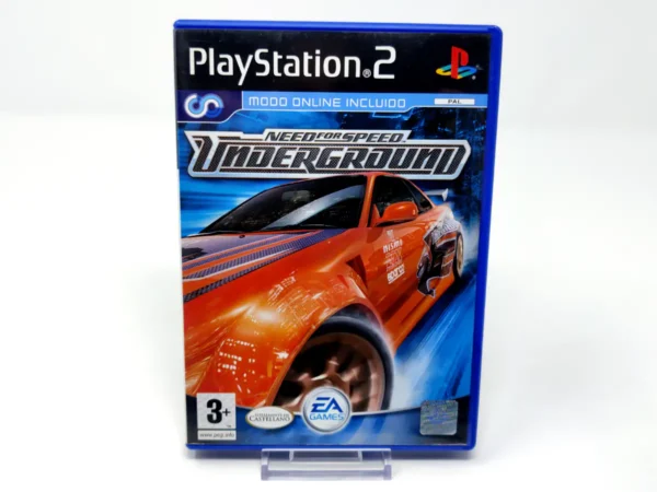 Portada de Need for Speed: Underground (ESP) para PlayStation 2, edición PAL España, de segunda mano