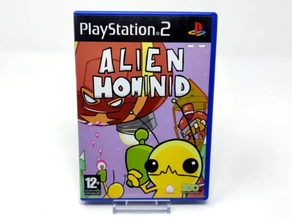Portada de Alien Hominid (ESP) para PlayStation 2, edición PAL España, de segunda mano