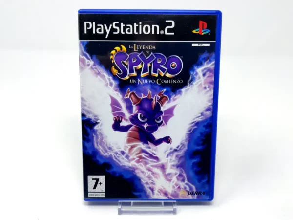 Portada de La Leyenda de Spyro: Un Nuevo Comienzo (ESP) (Rebajado) para PlayStation 2, edición PAL España, de segunda mano