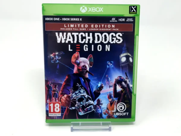 Portada de Watch Dogs: Legion (Limited Edition) (ESP) para XBOX One / Series X/S, edición PAL España, de segunda mano