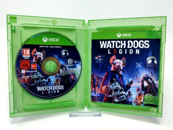 Interior del juego Watch Dogs: Legion (Limited Edition) (ESP) para XBOX One / Series X/S con disco y manual
