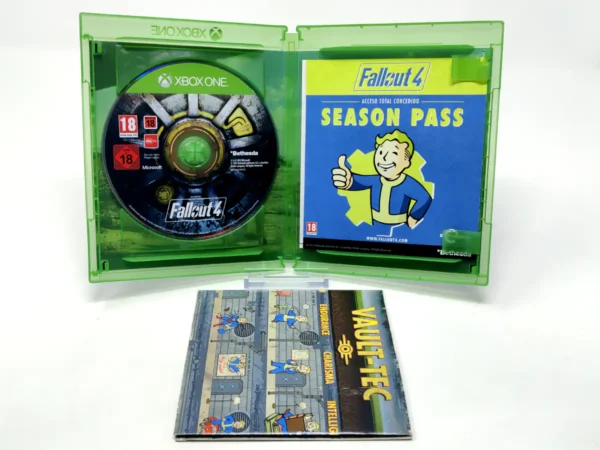 Interior del juego Fallout 4 (ESP) para XBOX One / Series X/S con disco y manual