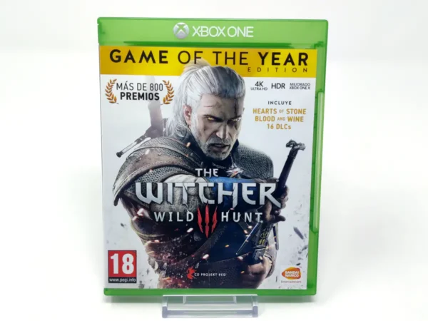 Portada de The Witcher 3: Wild Hunt (GOTY Edition) (ESP) para XBOX One / Series X/S, edición PAL España, de segunda mano