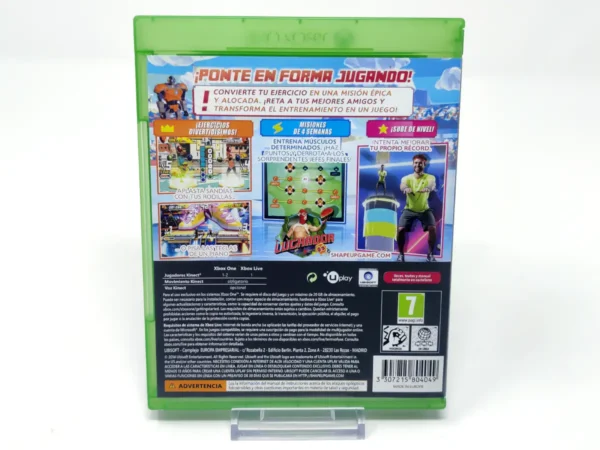 Parte trasera de Shape Up (ESP) para XBOX One / Series X/S, edición PAL España