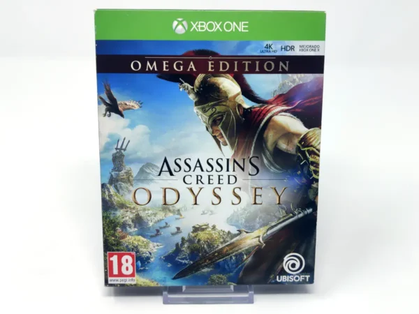 Portada de Assassin's Creed Odyssey (Omega Edition) (ESP) para XBOX One / Series X/S, edición PAL España, de segunda mano