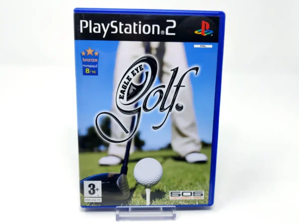 Portada de Eagle Eye Golf (ESP) para PlayStation 2, edición PAL España, de segunda mano