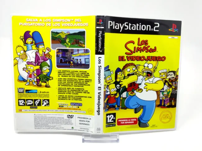 Los Simpson: El Videojuego (ESP) (v2) (Carátula)