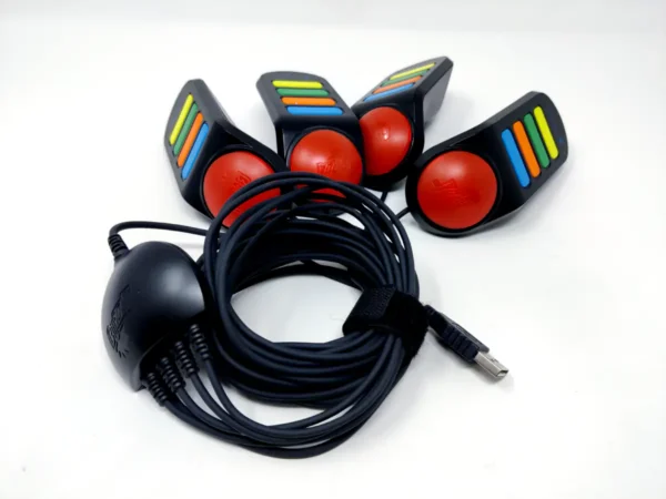 Mandos BUZZ Quiz Original PS2 para PlayStation 2, edición PAL EUR, de segunda mano