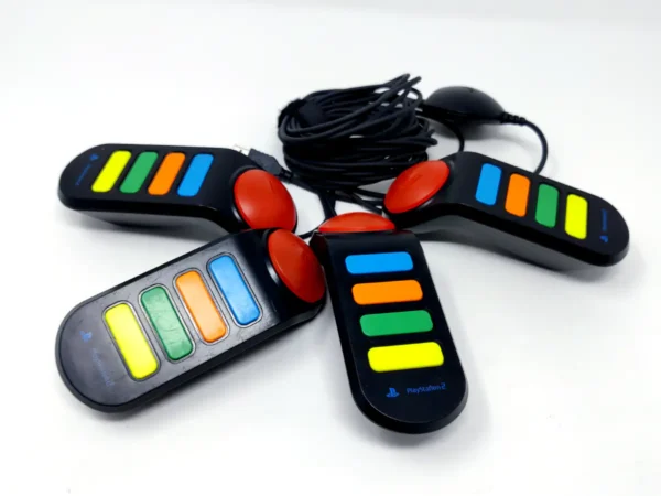 Mandos BUZZ Quiz Original PS2 para PlayStation 2, edición PAL EUR, de segunda mano