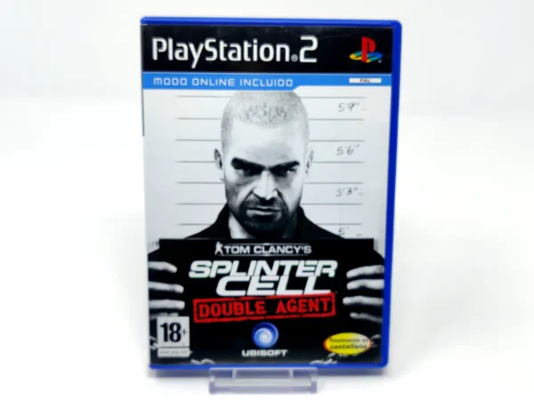 Portada de Tom Clancy's Splinter Cell Double Agent (ESP) para PlayStation 2, edición PAL España, de segunda mano