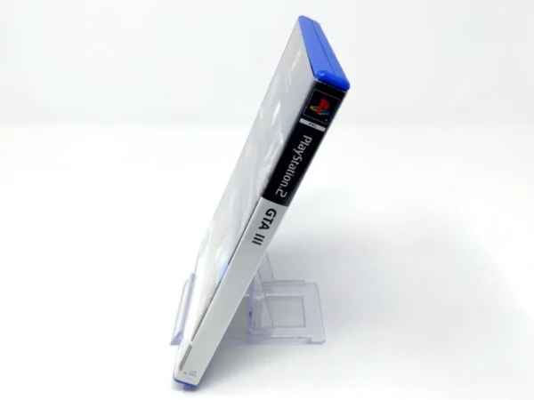 Lateral de la caja de Grand Theft Auto III (ESP) (v3) para PlayStation 2