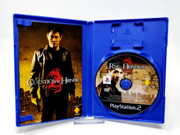 Interior del juego Cuestión de Honor (ESP) para PlayStation 2 con disco y manual