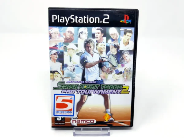 Portada de Smash Court Tennis: Pro Tournament 2 (ESP) (Rebajado) para PlayStation 2, edición PAL España, de segunda mano
