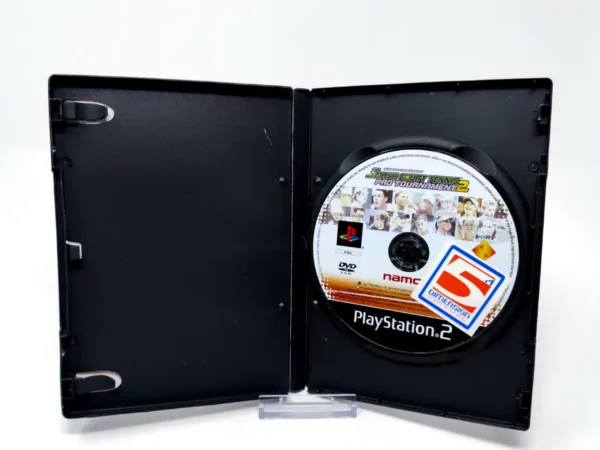 Interior del juego Smash Court Tennis: Pro Tournament 2 (ESP) (Rebajado) para PlayStation 2 con disco y manual