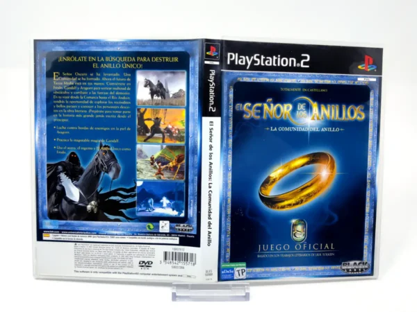 El Señor de los Anillos: La Comunidad del Anillo (ESP) (Carátula) para PlayStation 2, edición PAL España, de segunda mano