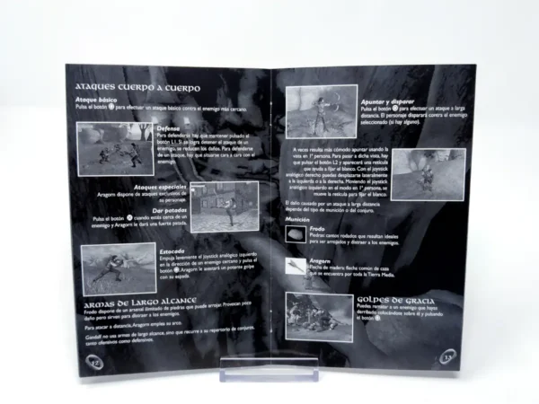 El Señor de los Anillos: La Comunidad del Anillo (ESP) (Manual) para PlayStation 2, edición PAL España, de segunda mano
