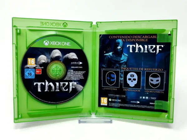 Lateral de la caja de Thief (ESP) (Steelbook) para XBOX One / Series X/S
