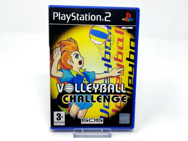 Portada de Volleyball Challenge (ESP) para PlayStation 2, edición PAL España, de segunda mano