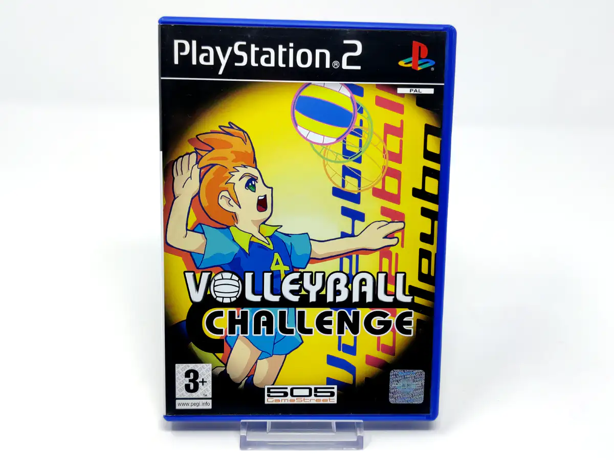 Portada de Volleyball Challenge (ESP) para PlayStation 2, edición PAL España, de segunda mano