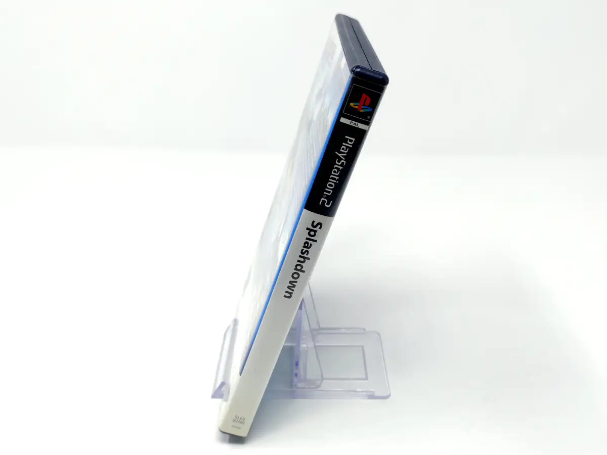 Lateral de la caja de Splashdown (ESP) para PlayStation 2