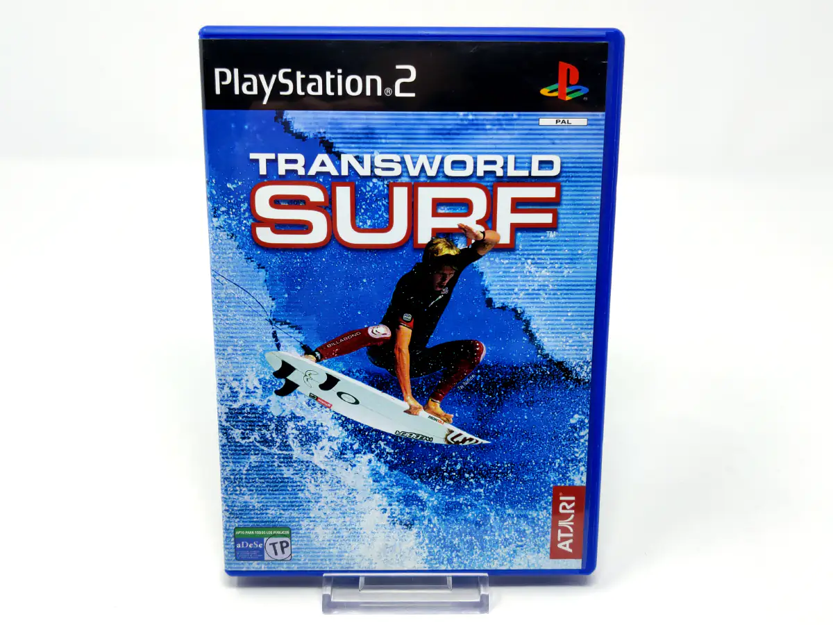 Portada de Transworld Surf (ESP) para PlayStation 2, edición PAL España, de segunda mano