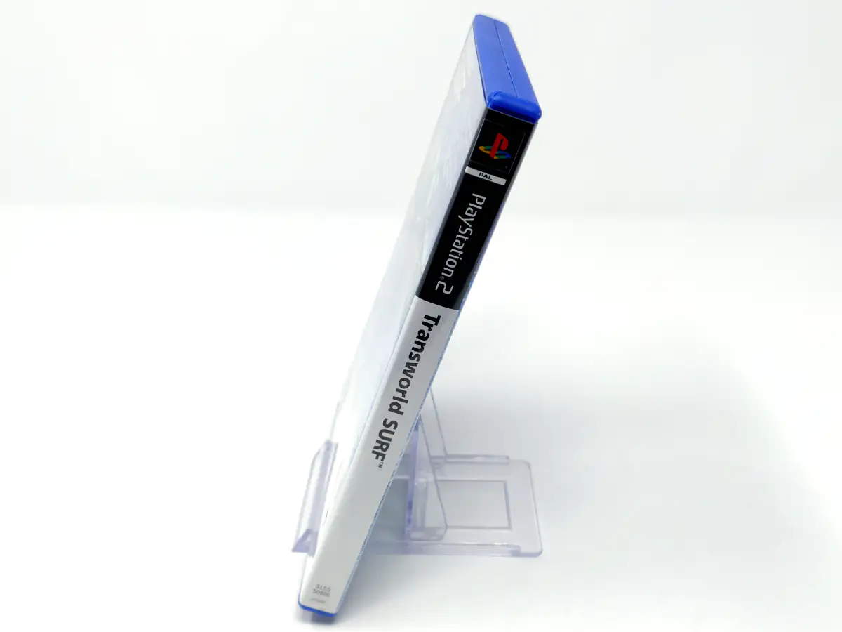 Lateral de la caja de Transworld Surf (ESP) para PlayStation 2