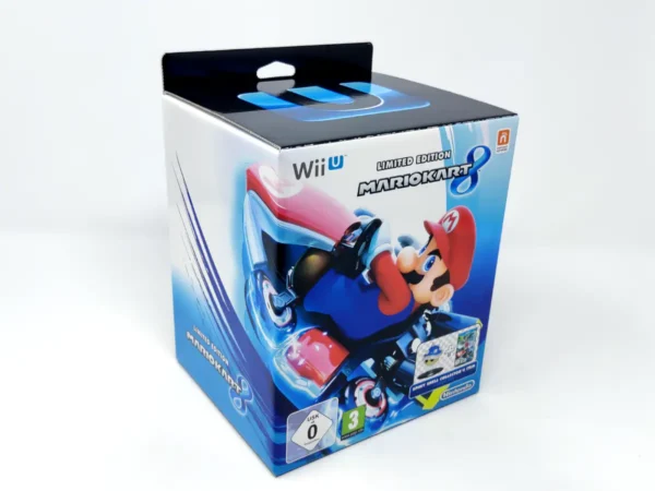 Parte trasera de Mario Kart 8 (Limited Edition) (ESP) para Nintendo Wii U, edición PAL España