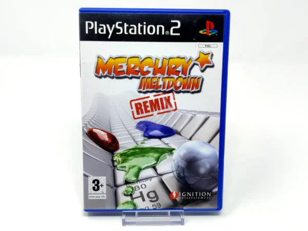 Portada de Mercury Meltdown Remix (ESP) para PlayStation 2, edición PAL España, de segunda mano