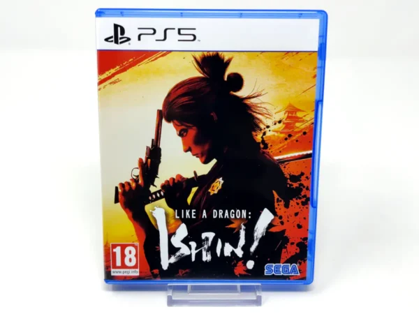 Portada de Like a Dragon: Ishin! (ESP) para PlayStation 5, edición PAL España, de segunda mano