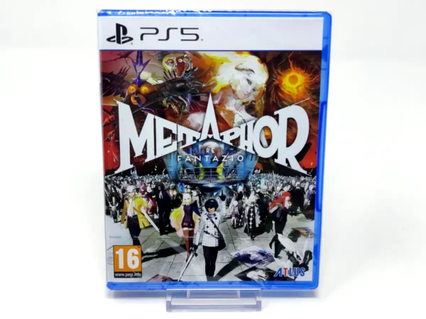 Portada de Metaphor: ReFantazio (ESP) (Precintado) para PlayStation 5, edición PAL España, de segunda mano