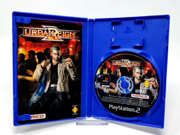 Interior del juego Urban Reign (ESP) (Rebajado) para PlayStation 2 con disco y manual