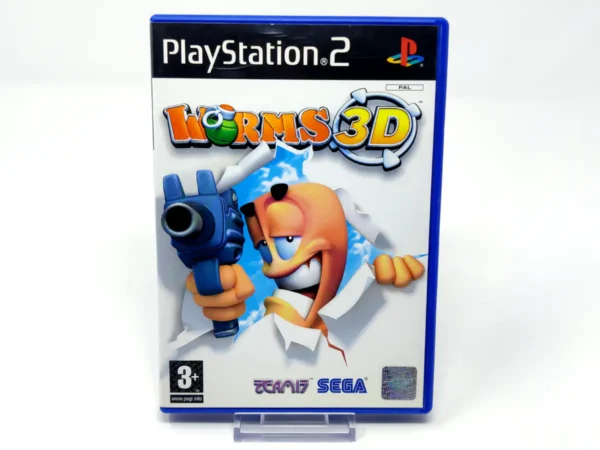 Portada de Worms 3D (ESP) (Rebajado) para PlayStation 2, edición PAL España, de segunda mano