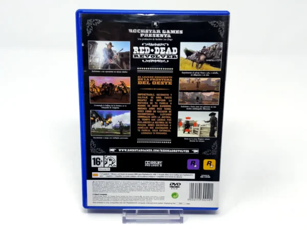 Parte trasera de Red Dead Revolver (ESP) (Rebajado) para PlayStation 2, edición PAL España